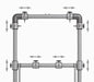 basi cadillac trapeze table extendable