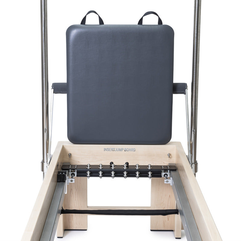 elina pilates cadillac reformer elite grey  jumpboard