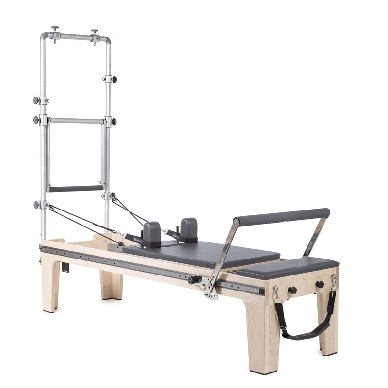 Elina Pilates Wooden Reformer Fisio with Tower - Fit Form Factory