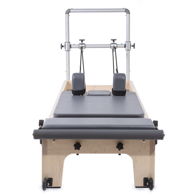 Elina Pilates Master Instructor Reformer in grey foot view