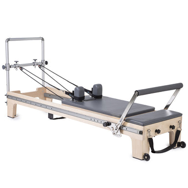 Elina Pilates Master Instructor Reformer in Grey Angled view