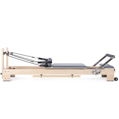 Elina Pilates Lignum Reformer  in grey side view