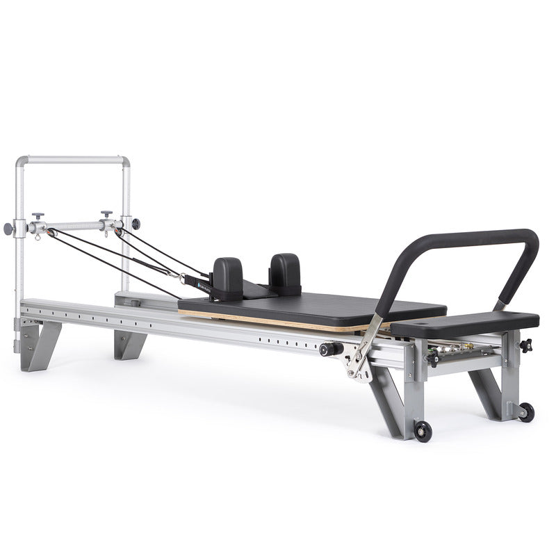 Elina Pilates Mentor Reformer in black side view