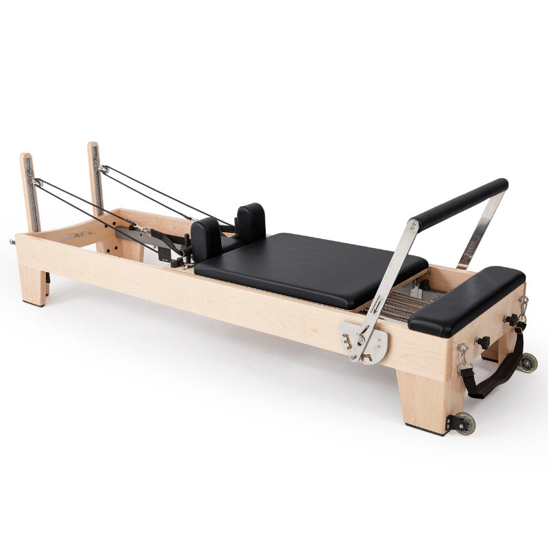 Elina Pilates Reformer Elite fin Black Full view