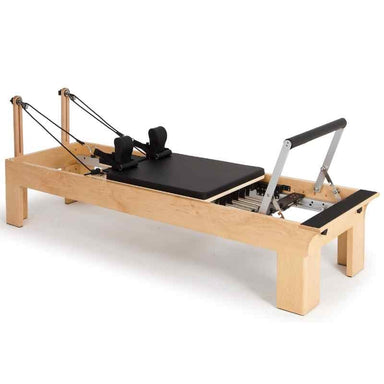 Elina Pilates Wood Reformer Physio - Black