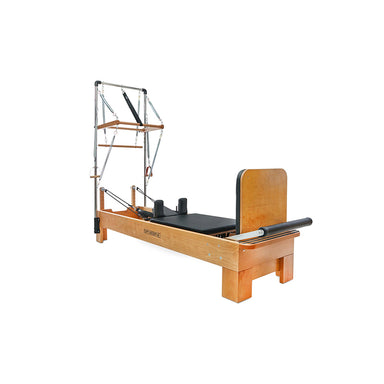 Sportline Tower Reformer Wood Series angled view