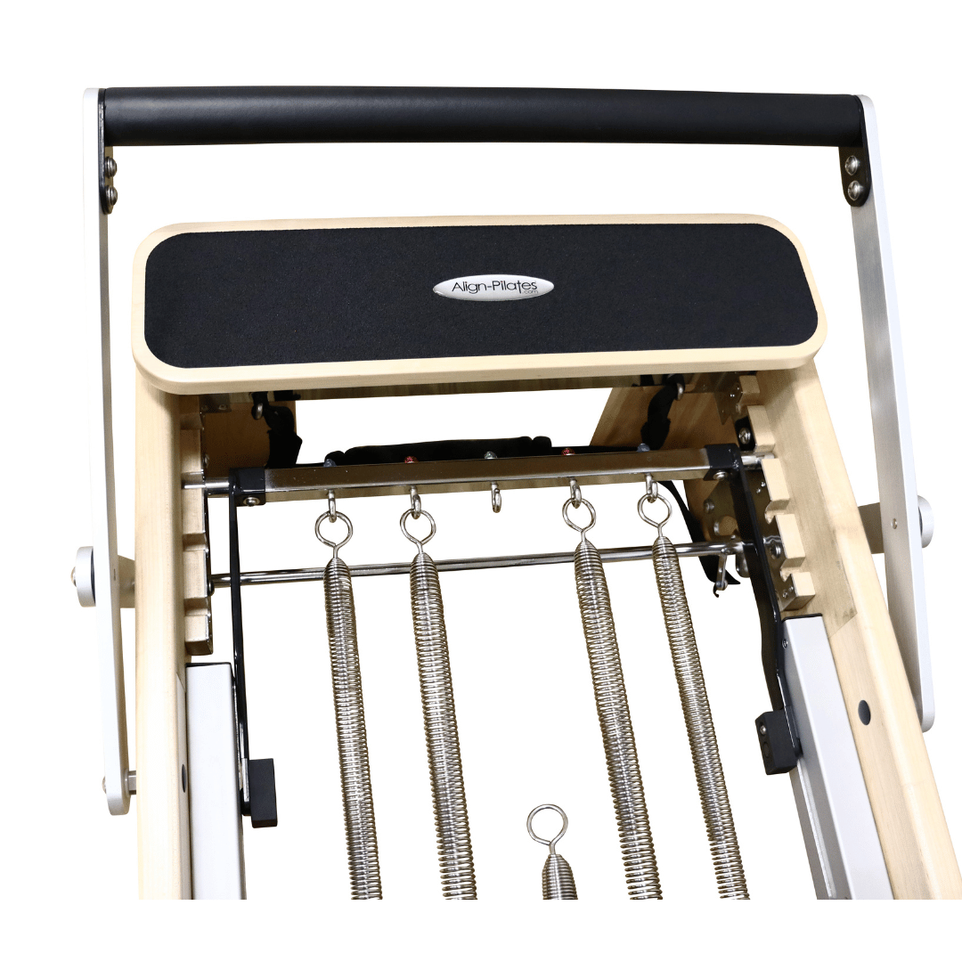 m8 pro reformer springs and footbar view