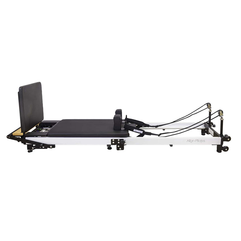 foldable reformer align pilates side view