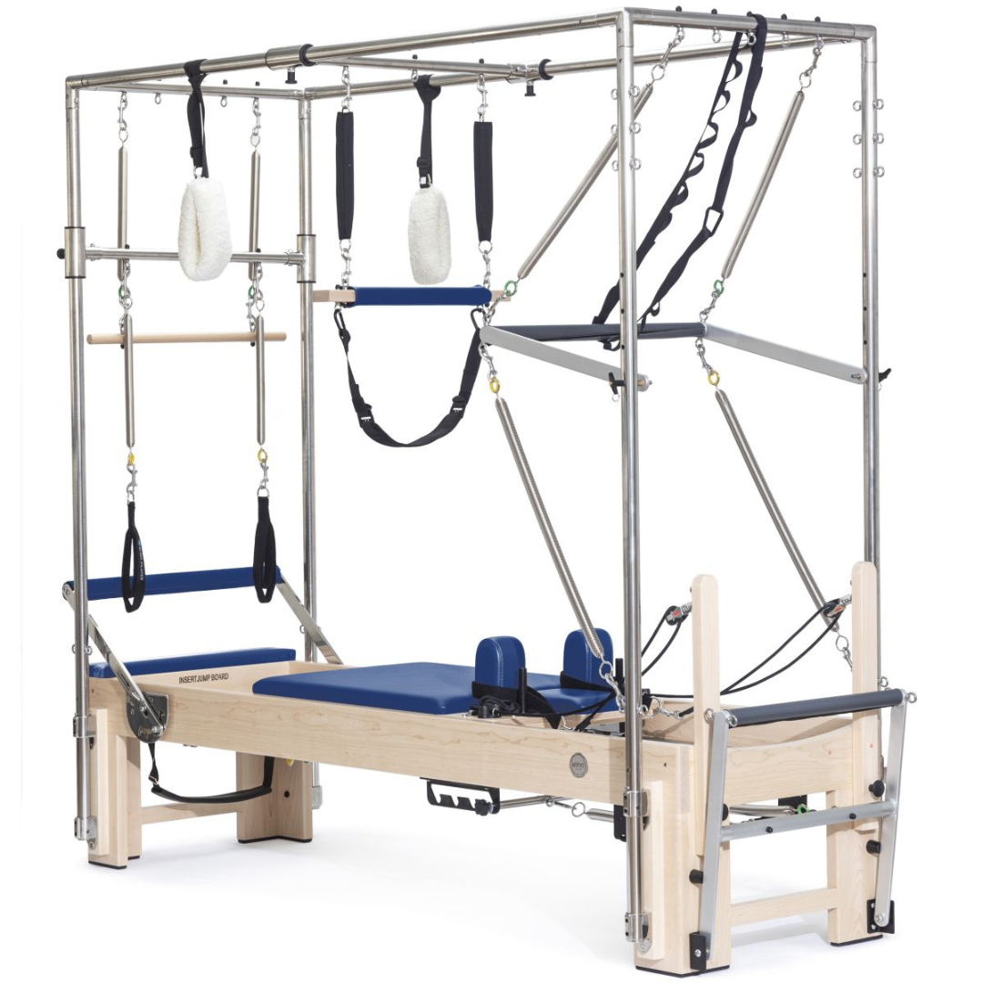 elina pilates cadillac reformer elite blue