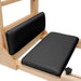 elina pilates barrel elite with wooden base in black alternate angle