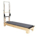 Elina Pilates Wood Reformer with tower  grey alternate view