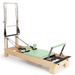 Elina Pilates Wood Reformer with tower  green