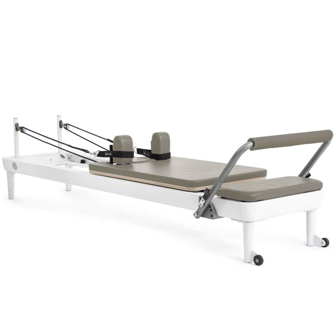 pilates machines nubium reformer bundle in mocha